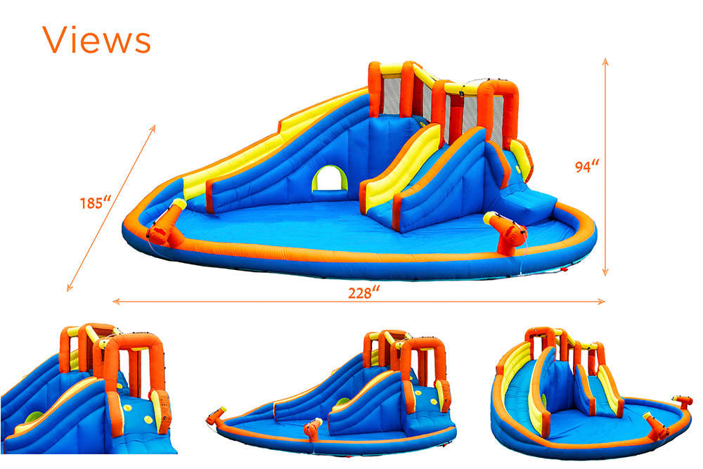 Inflatable Double Water Slide MS1905 4