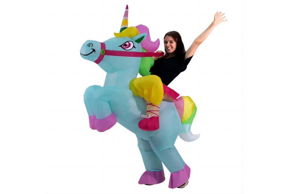 Adult Inflatable Unicorn Costume IC81825