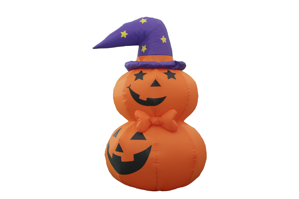 Inflatable Double Pumpkin With Hat HD20112